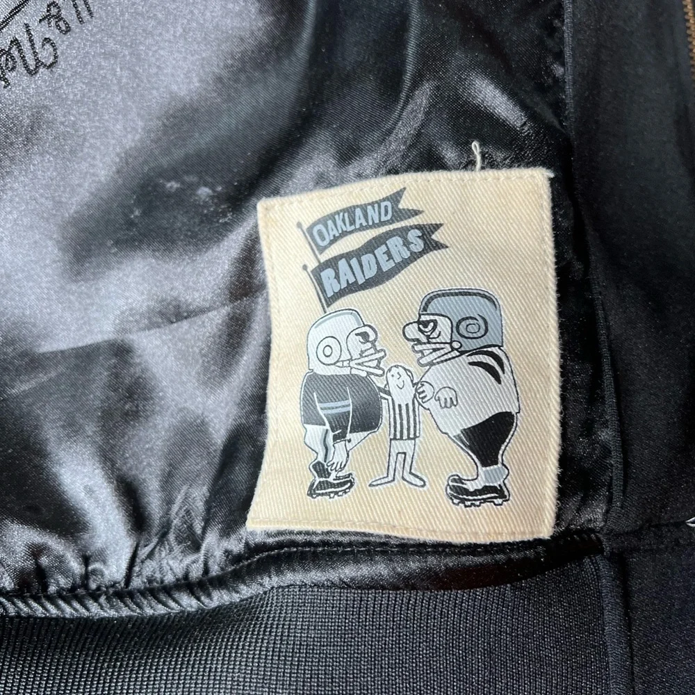 Oakland raiders Mitchell & ness track jacket - Picture 6 of 9